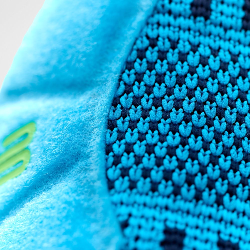 Handgelenkbandage rivera Detail Targeted Support Detailansicht der Handgelenkbandage Sport mit Fokus auf das atmungsaktive Gestrick